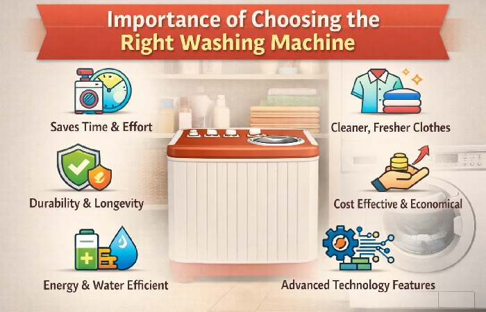 importance of choosing the right washing machine