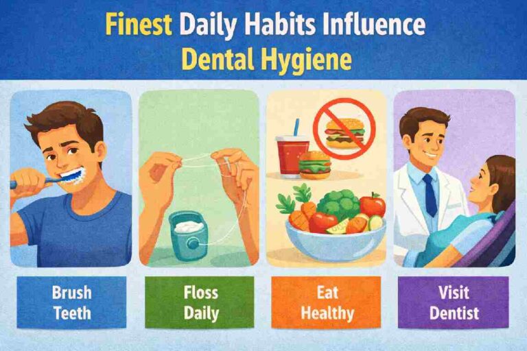 Finest Daily Habits Influence Dental Hygiene
