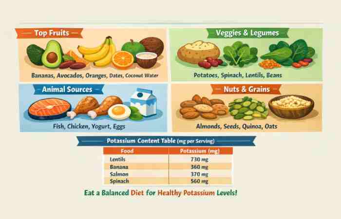 Fruits High in Potassium