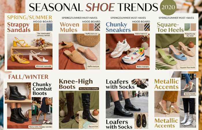 seasonal shoe trends (2020)