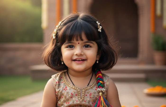 5 year baby girl haircut indian