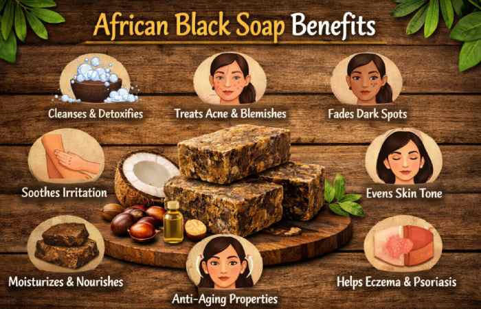 African Black Soap Benefits