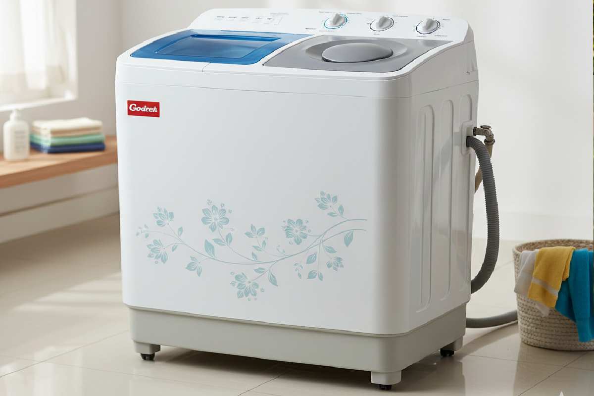 godrej semi automatic washing machin