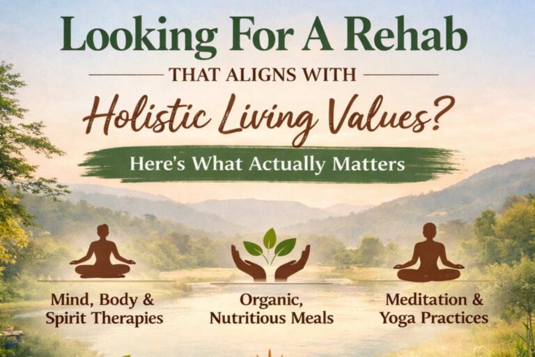 Looking For A Rehab That Aligns With Holistic Living Values? Here’s What Actually Matters