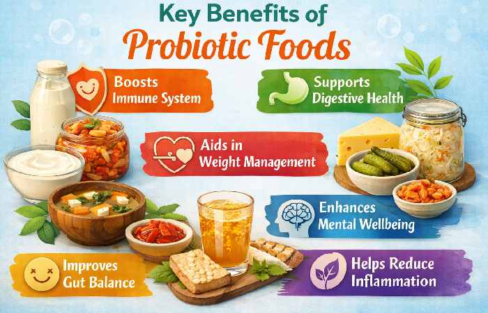 key benefits of probiotic foods

