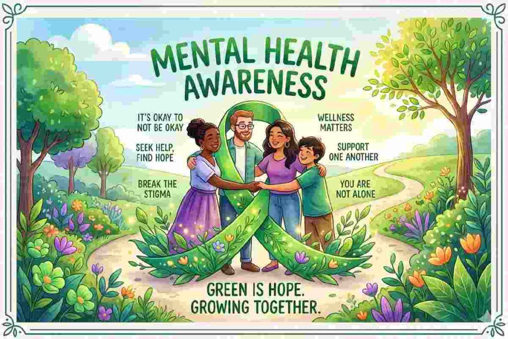 Mental Health Awareness Color Meaning & Symbolism Guide — free download