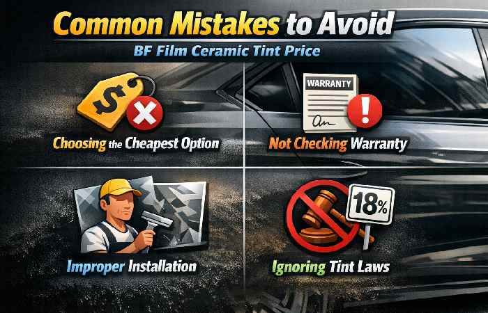 mistakes to avoid for bf film ceramic tint price