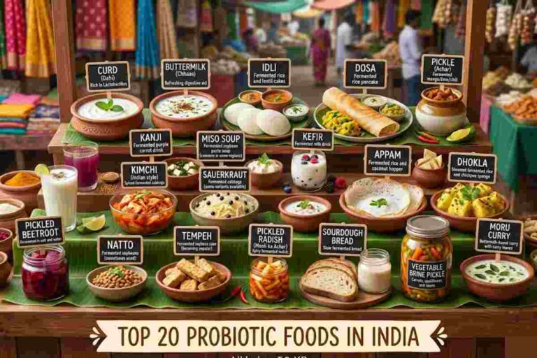Top 20 Probiotic Foods in India for Gut Health