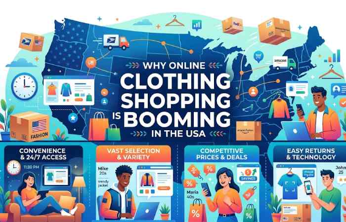 online clothing shopping is booming